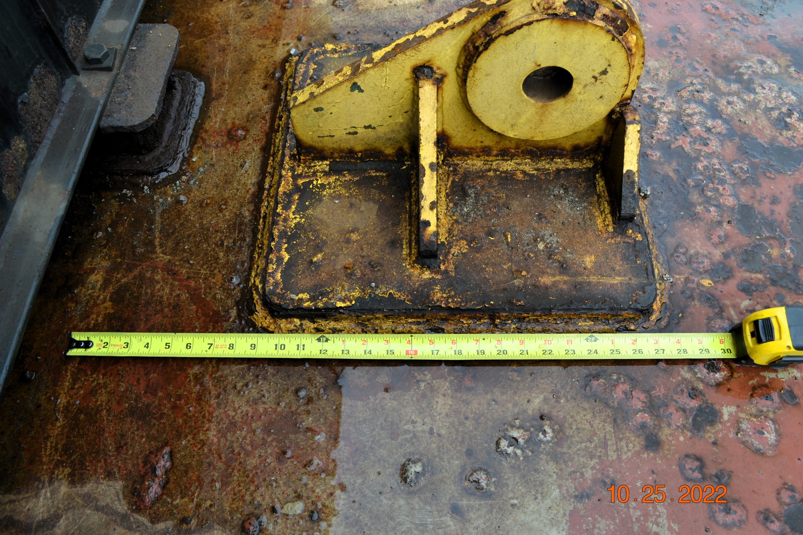 Commercial Vessel Inspection measurements