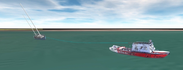 boat accident reconstruction sequence