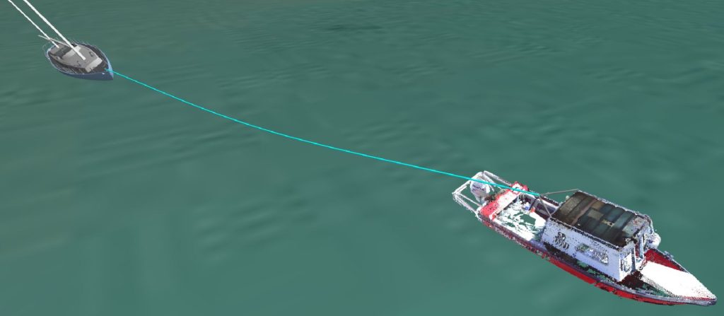 boat accident reconstruction sequence