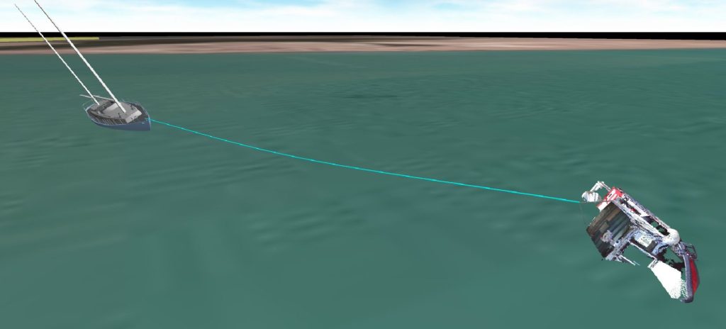 boat accident reconstruction sequence