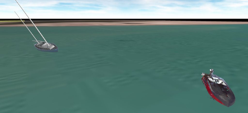 boat accident reconstruction sequence