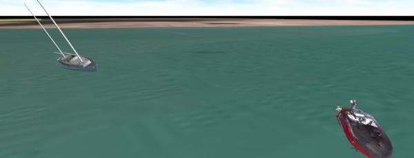 boat accident reconstruction sequence